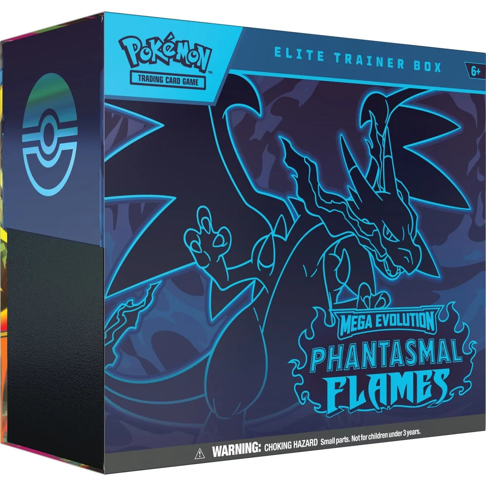 Pokemon - Phantasmal Flames - Elite Trainer Box (Maks 1 per kunde) ÅPNES LIVE lørdag 15/11 på TikTok