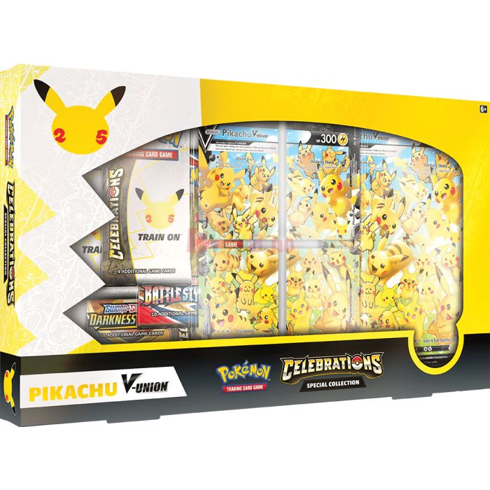 Pokemon - Celebrations - Pikachu V-Union Special Collection