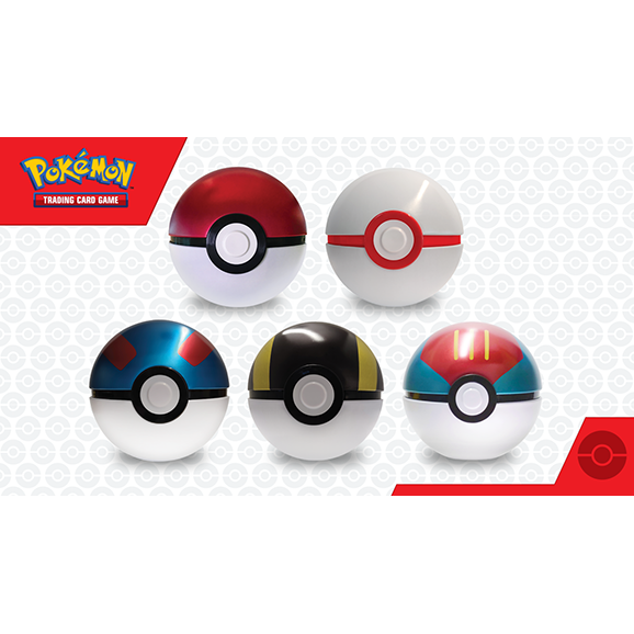 Pokemon - Poke Tin Pokeball E25 (Tilfeldig type)