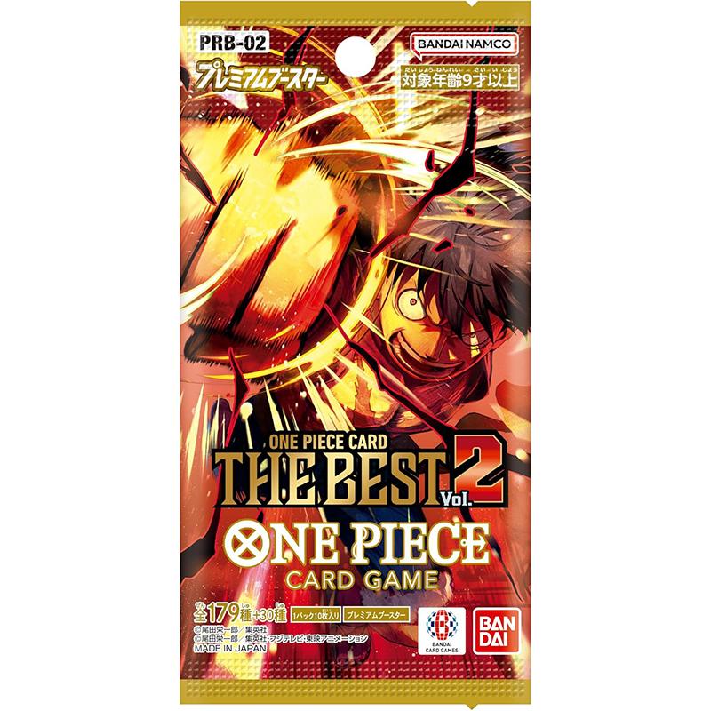 One Piece -  PRB-02 One Piece Card the Best Vol. 2 - Japansk Booster Pack