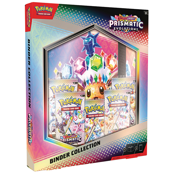 Pokemon - Prismatic Evolutions - Binder Collection (Maks 1 per kunde)