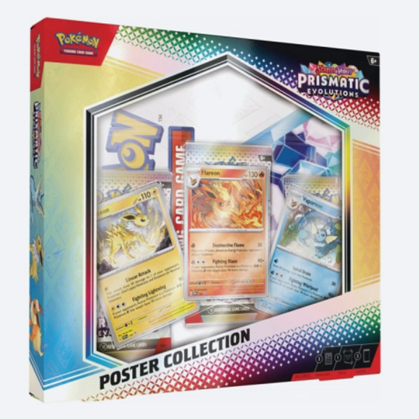 Pokemon - Prismatic Evolutions - Poster Collection (Maks 1 per kunde)