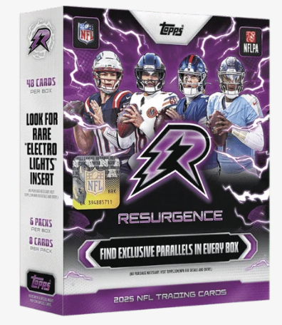 2026 Topps Resurgance Football 2025 Mega Box