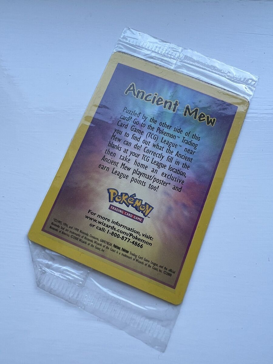 Pokemon - Ancient Mew (Sealed Promo)