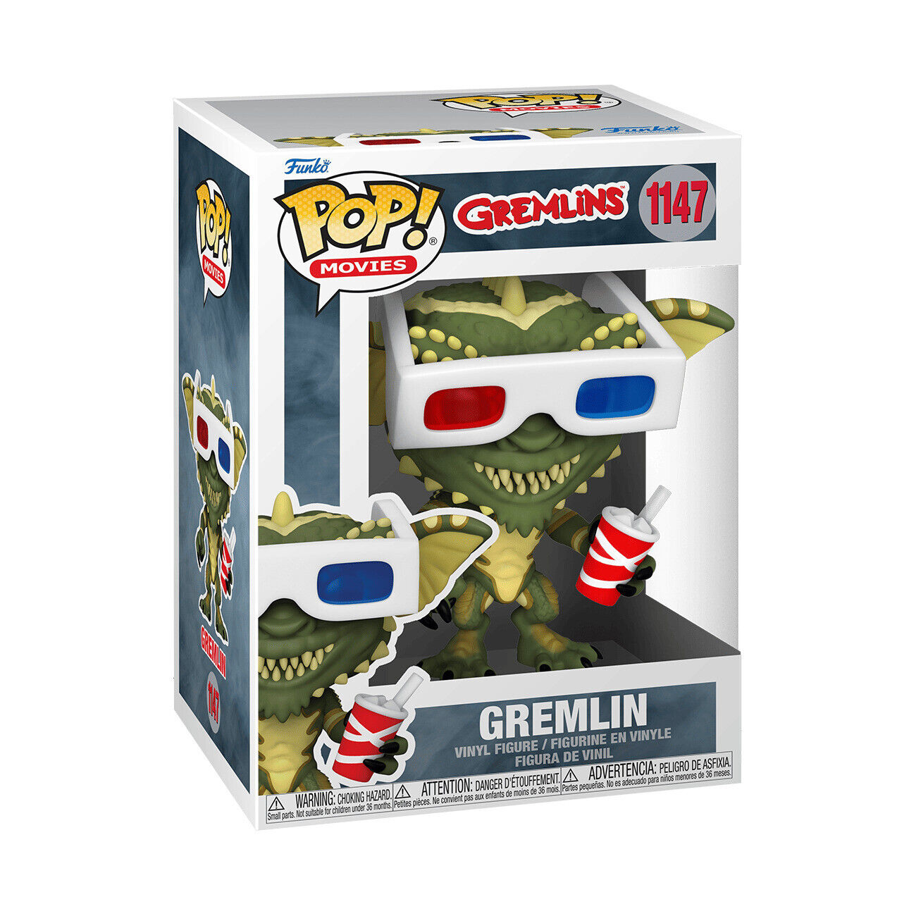 Funko POP! Movies – Gremlins #1147 – Stripe with 3D-glasses