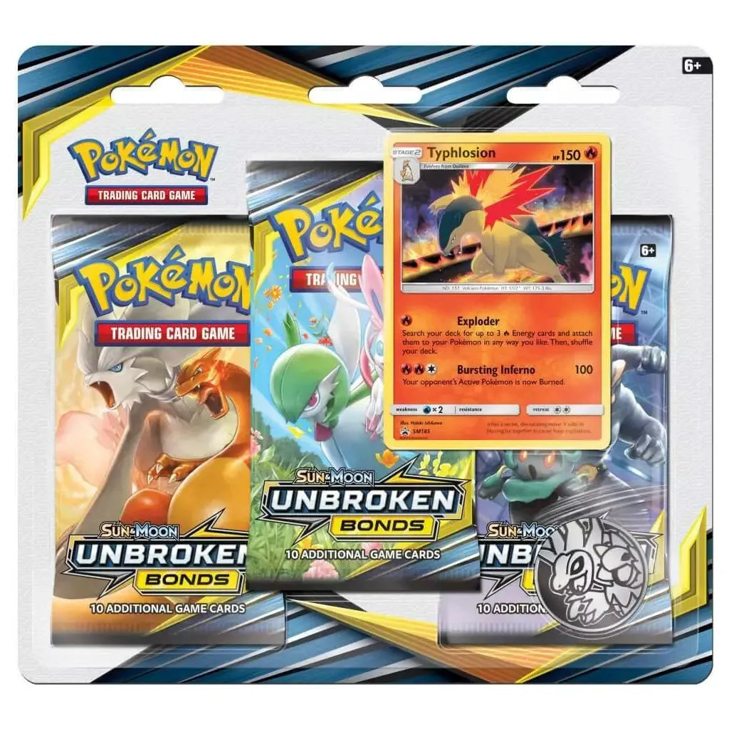 Pokemon - Unbroken Bonds - 3 Pack Blister