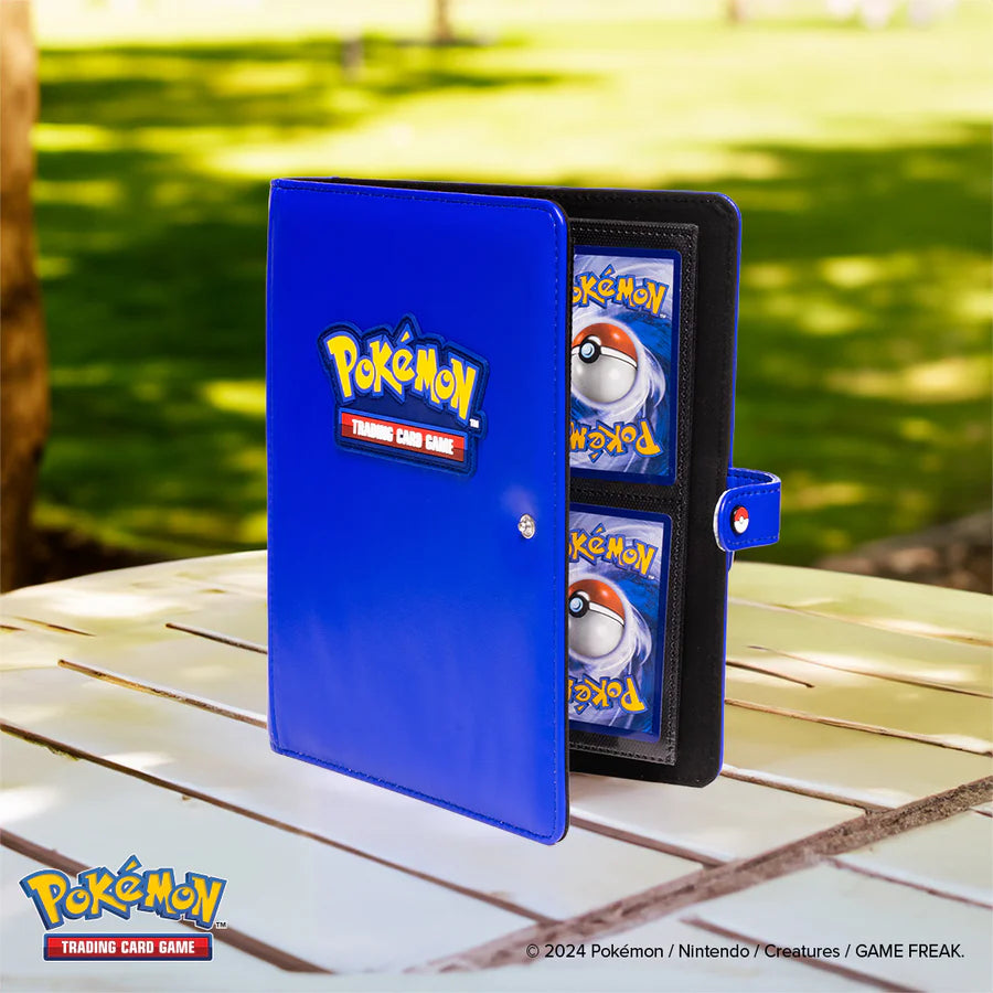 Ultra Pro - 4-Pocket Premium Snap Binder 160 (Blå)