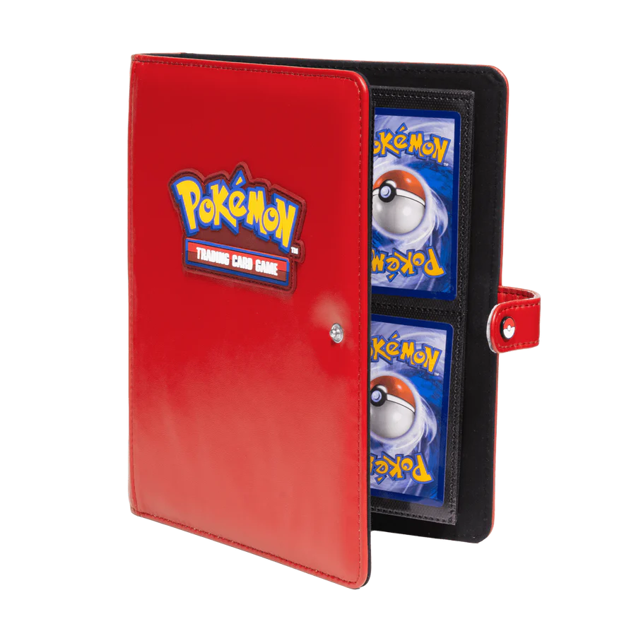 Ultra Pro - 4-Pocket Premium Snap Binder 160 (Rød)
