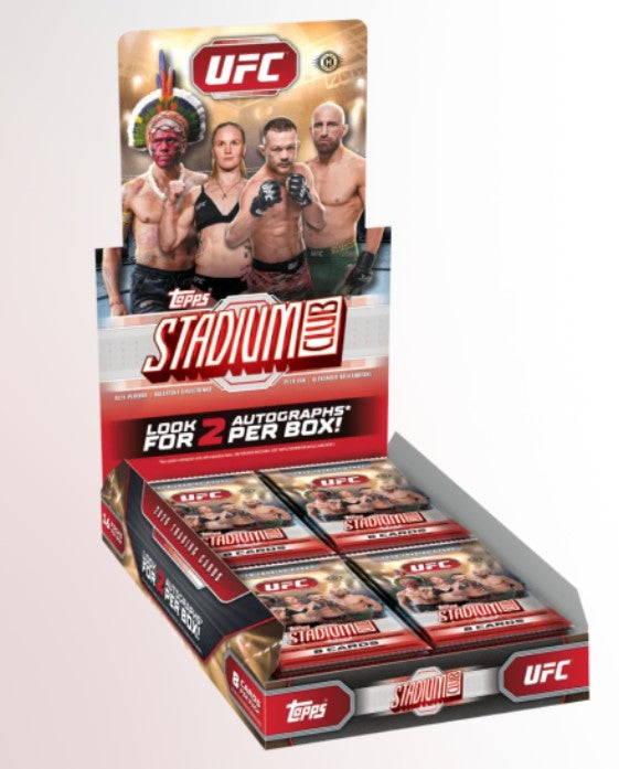 2026 Topps Stadium Club UFC Hobby Box