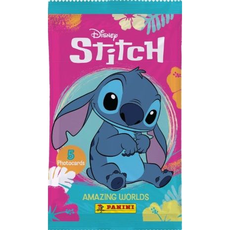 Stitch Amazing Worlds Photocard Collection
