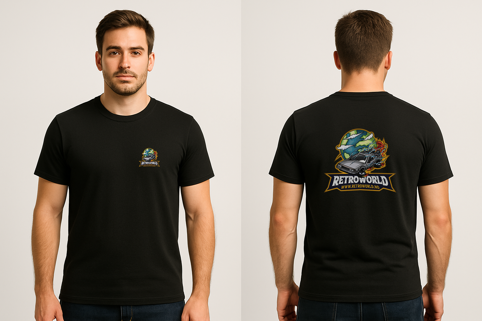Retro World Official T-Shirt – Join the Crew!