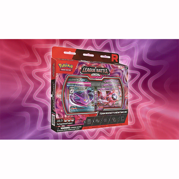 Pokemon - League Battle Deck - Team Rocket's MewTwo Ex (Play level 3)