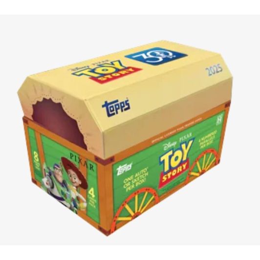 BOX BREAK 15.5 Topps 30 Years of Toy Story 2025 Pakke fra Hobby Boks (8 spots tilgjengelig)