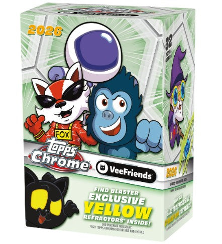 2026 Topps Chrome® 2026 VeeFriends Blaster Box