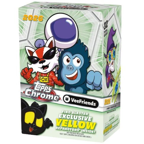 2026 Topps Chrome® 2026 VeeFriends Blaster Box