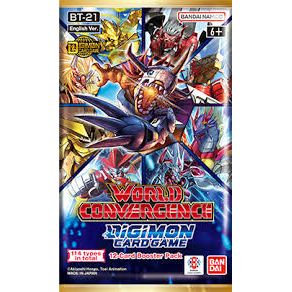 Digimon Card Game - World Convergence - Booster Pack