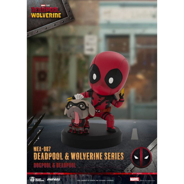 Deadpool 3 Deadpool & Wolverine Series Mini Egg Attack Figures 8 cm Blind Box