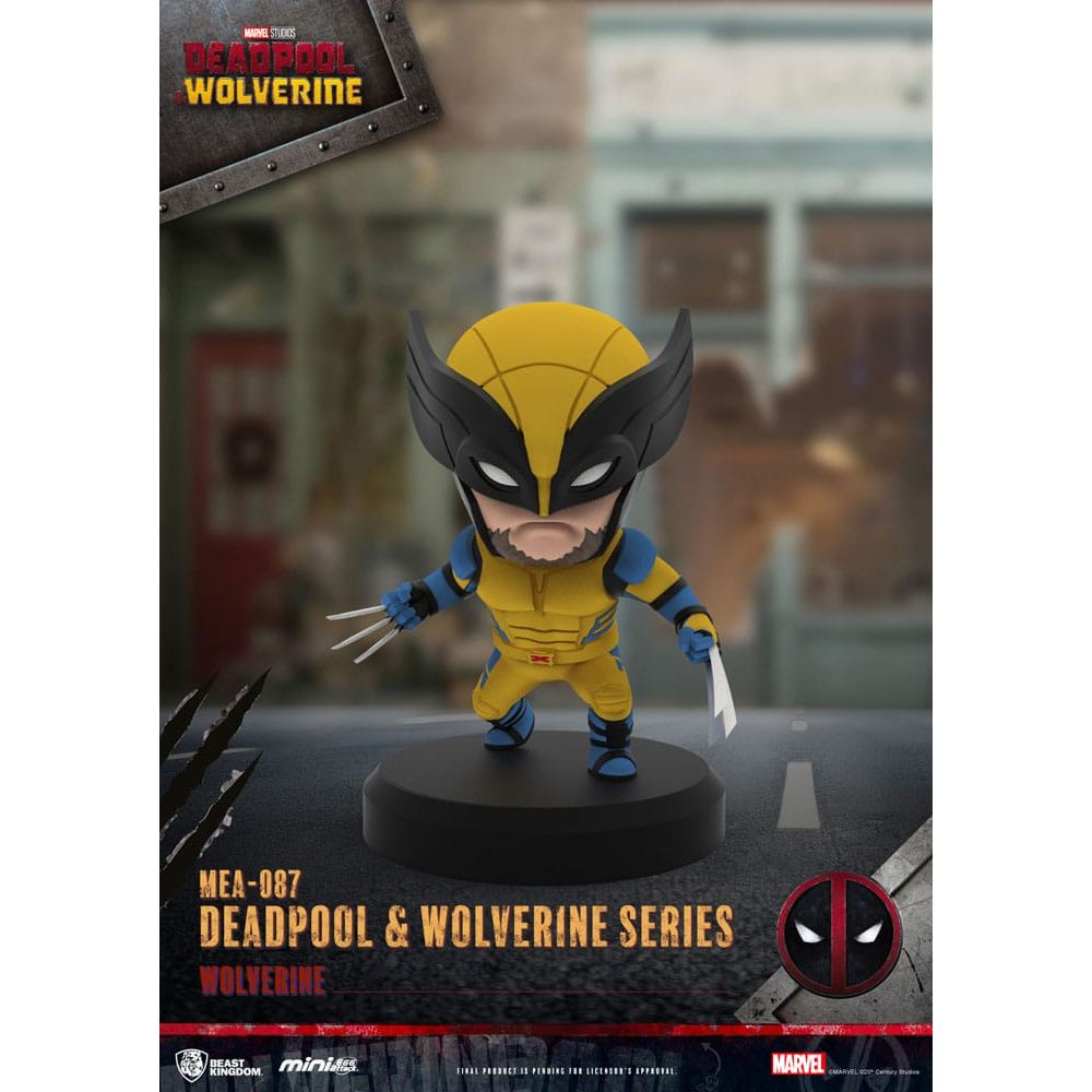 Deadpool 3 Deadpool & Wolverine Series Mini Egg Attack Figures 8 cm Blind Box