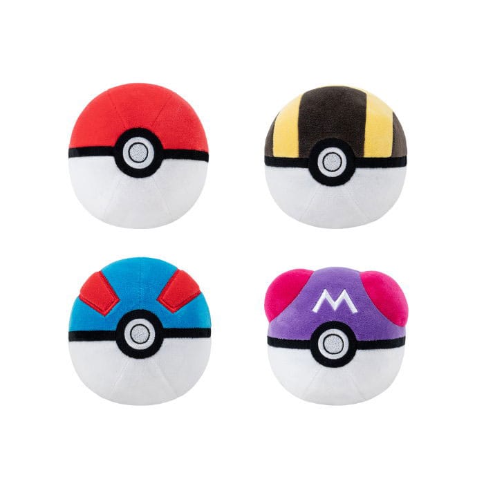 Pokémon Plush Figure Pokeball 10 cm (Tilfeldig art)