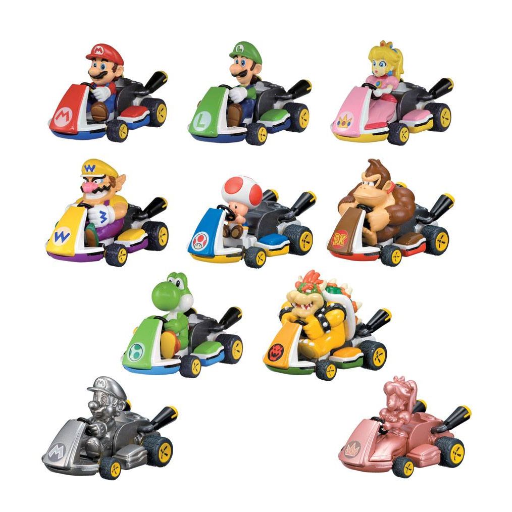 Mario Kart Pull Back Cars Blind Box