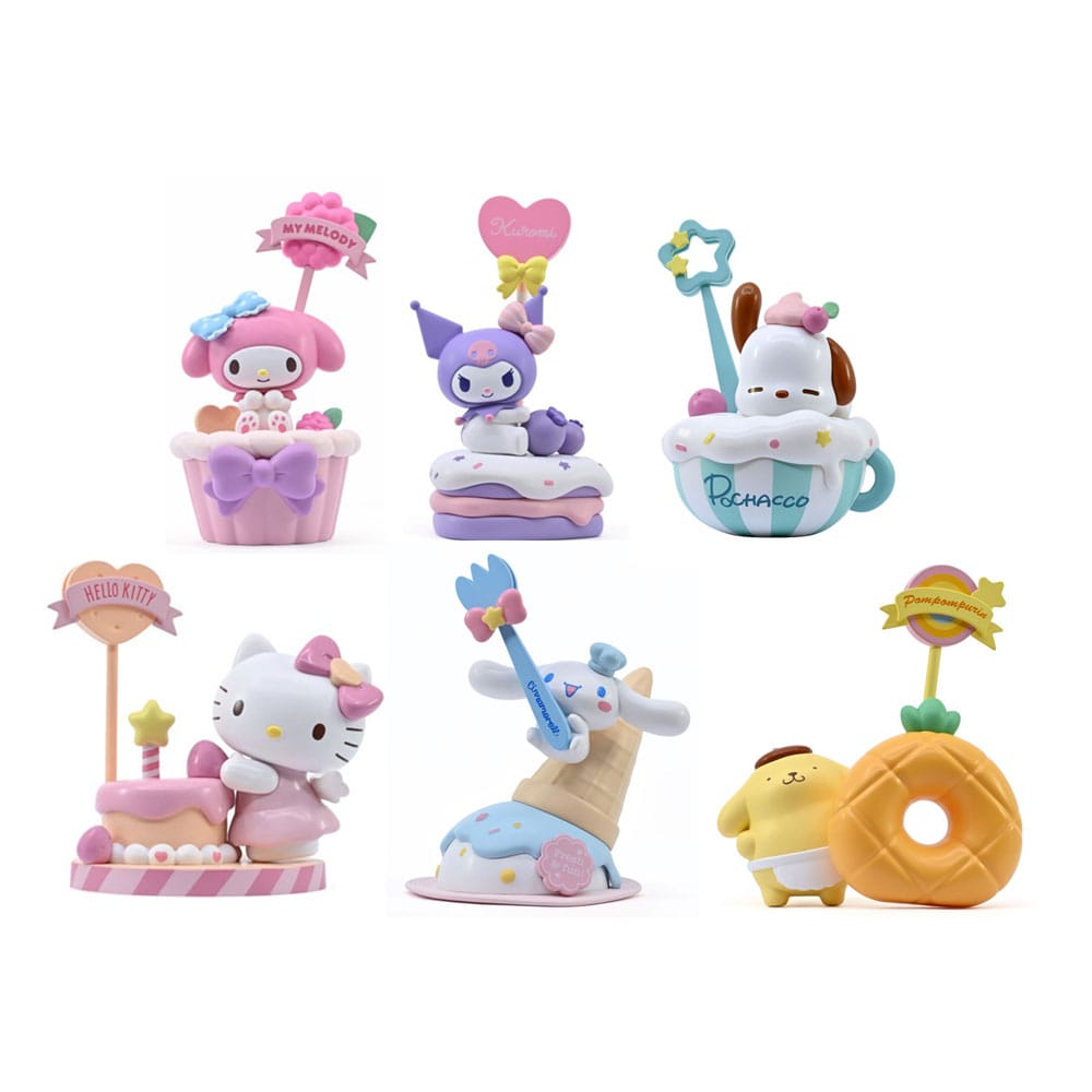 Sanrio Memo Stand Party Time Series Mini Figures Hello Kitty and Friends 5 cm Blind Box