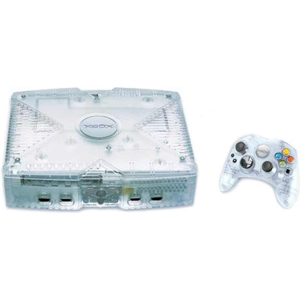 Xbox Original - Limited Crystal Konsoll (Brukt)